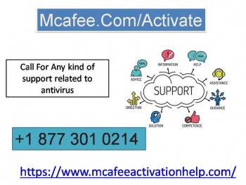 Expire Your Antivirus? Mcafee.Com/Activate Number +1 877 301 0214