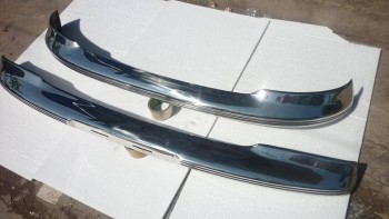 Volvo PV 444A Bumper in Stainless steel