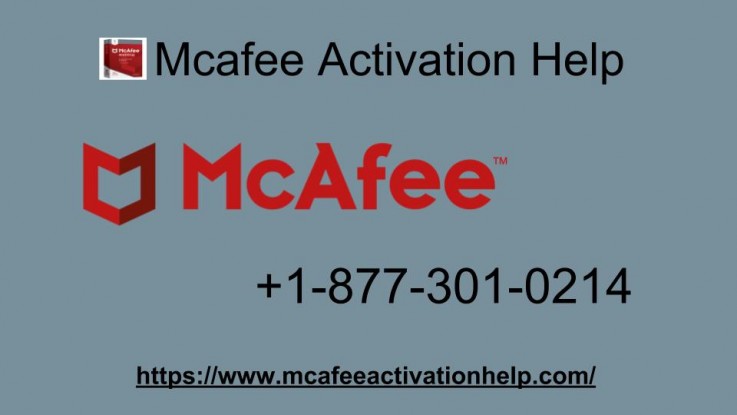 Activation Help At +1-877-301-0214 Tech Support For McAfee 