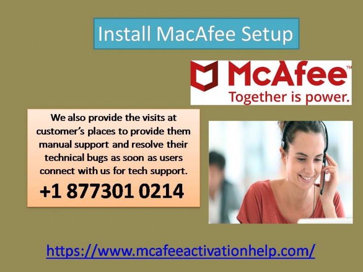 Install Mcafee in guidance of Mcafee Tech Support Expert +18773010214