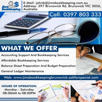 Affordable bookkeeping services in Brunswick