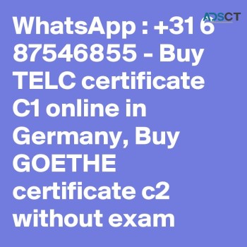 Get A1, B1, C2 telc zertifikat   