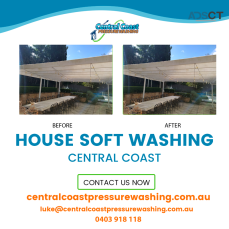 Hire Experts for House Soft Washing in Central Coast