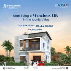 3 and 4bhk gated community villas in kis