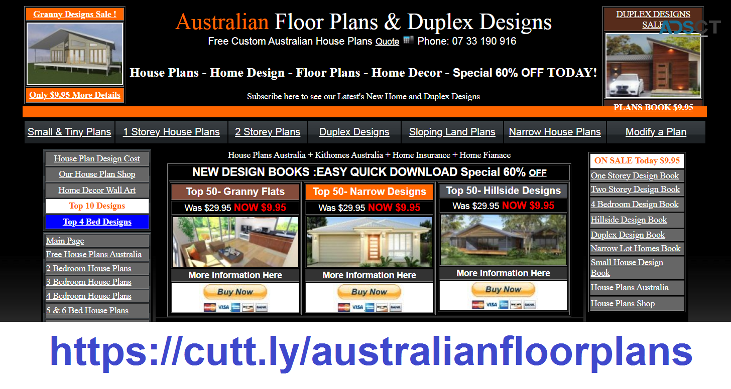 Australian House Plans and Home Designs