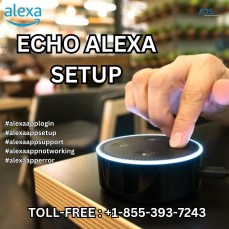 Echo Alexa Setup | +1-855-393-7243