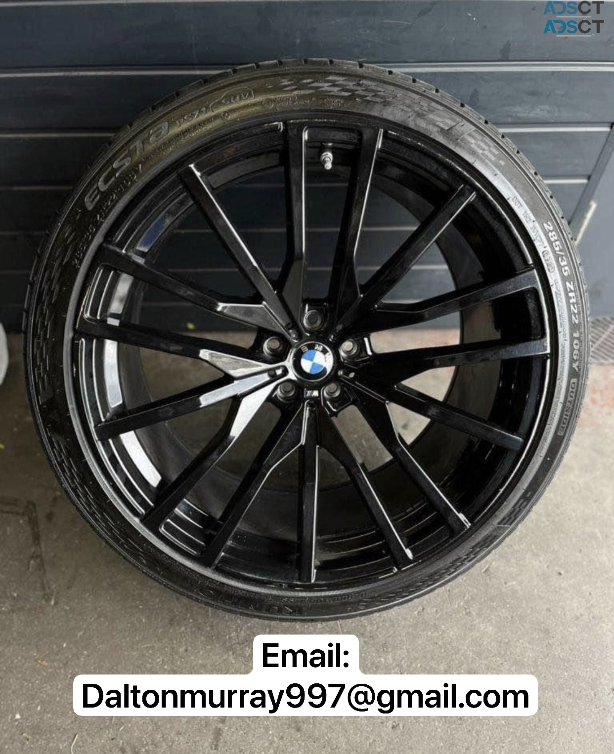 22” BMW X5 G05 Alloy wheels and tyres