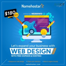Namehostar Web Design Services - $180
