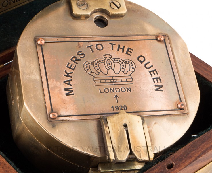 Sundial Compass Brunton Brass Antique Fi