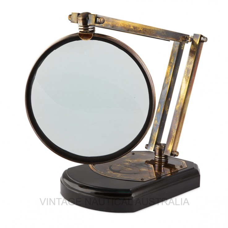 Magnifying Glass – 200mm on Wooden Stand