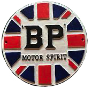 BP Motor Spirit Wall Plaque