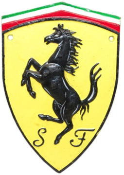 Ferrari Horse Wall Plaque
