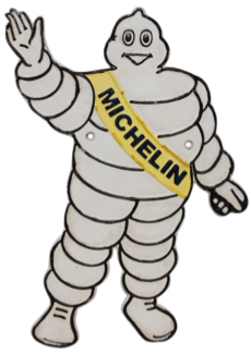 Michelin Wall Plaque Figure
