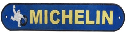 Michelin Wall Plaque Strip