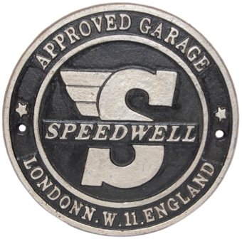 Speedwell Wall Plaque Round