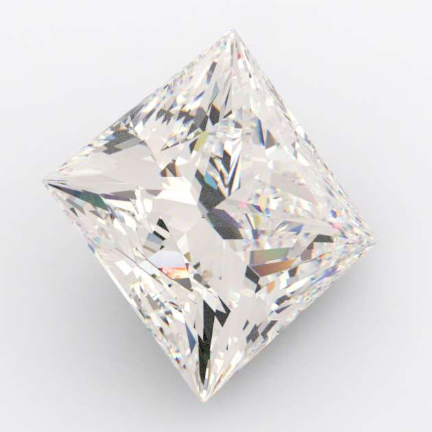 0.65 Carat Princess Diamond E Colour VVS