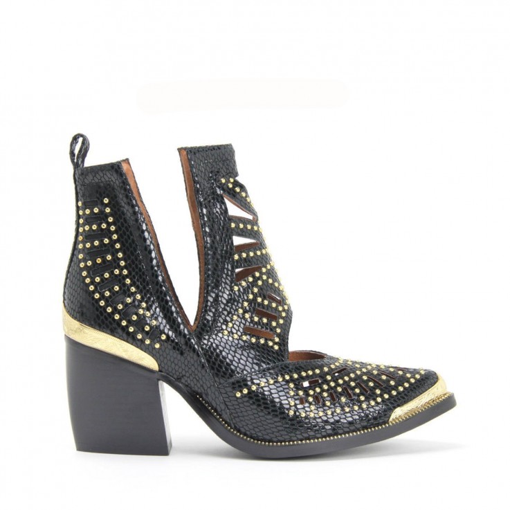 JEFFREY CAMPBELL MACEO CUT-OUT STUD BOOT