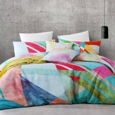 Mode Ophelia Quilt Cover Set Multicolour