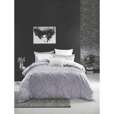 Mod By Linen House Angle Quilt Cover Set