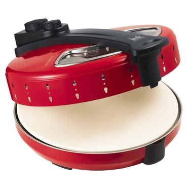 IMK Professional Rotating Pizza Oven Red