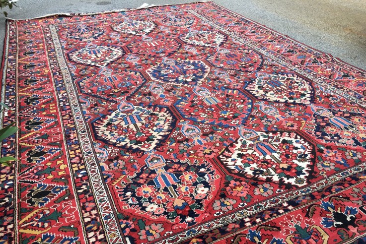 PERSIAN HANDKNOTTED TRADTIONAL WOOL RUG