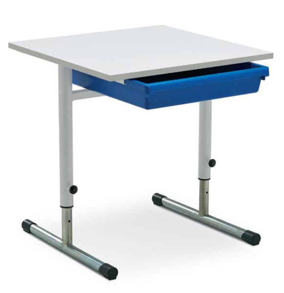 Eduflex Single Desk T Leg With Tray