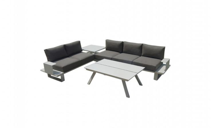 Aria Aluminium Outdoor Lounge Setting