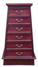 Pyramid Chest of Drawers 6 Drw