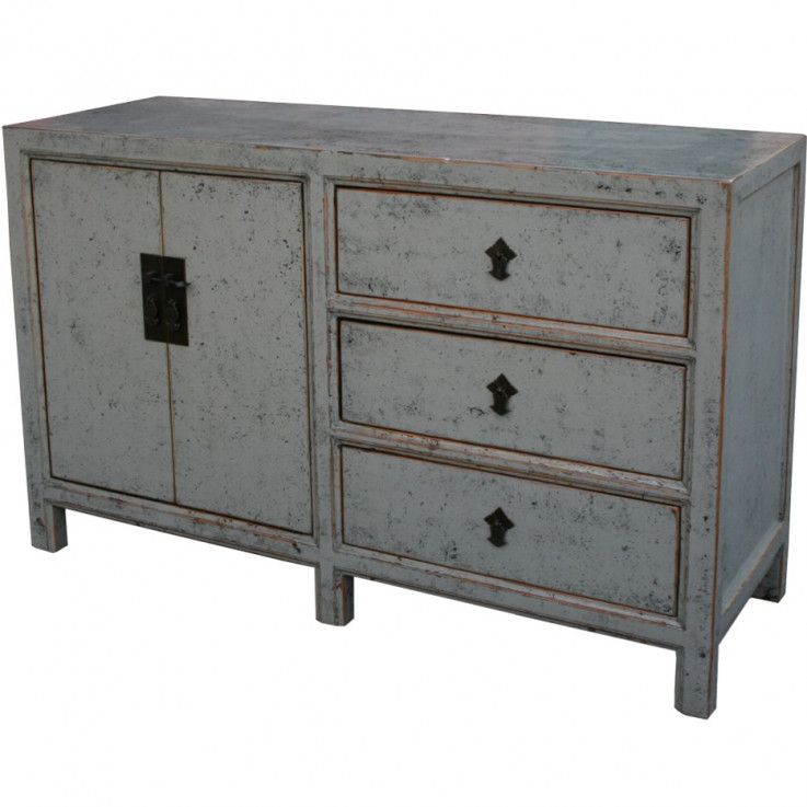 Grey Lacquered Sideboard Buffet