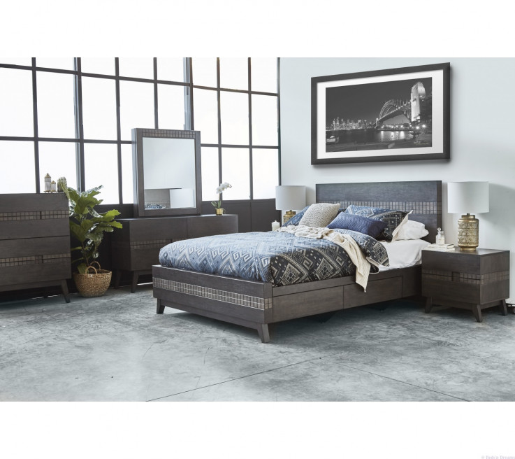 Chandon Timber Bed