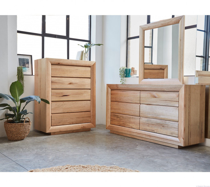 San Remo Timber Drawer Bed