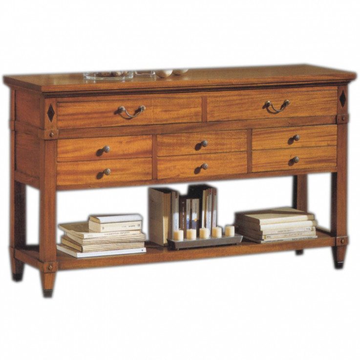 LOUIS HENRY HALL TABLE 8 DRAWER