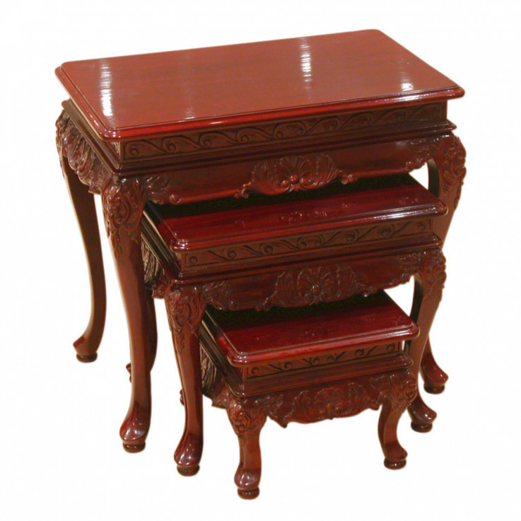 QUEEN ANNE NEST OF TABLES