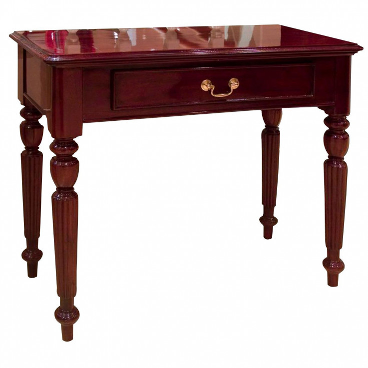 VICTORIAN HALL TABLE 900, 1 DRAWER  LEGS