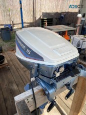 1975 Evinrude 15 Hp In Great Condition
