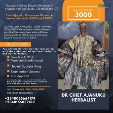 The Best Spiritual Powerful Herbalist In Nigeria 