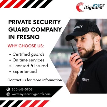 Private Security Guards Company in Fresno