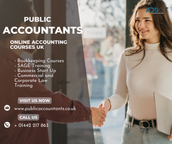Online Accounting courses UK: Public Accountants