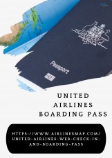 United Airlines Boarding Pass 